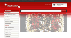Desktop Screenshot of cikolatashop.net